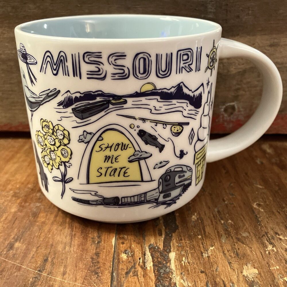 Starbucks 2022 Missouri Been There Series Ceramic Coffee Mug Cup 14 Oz